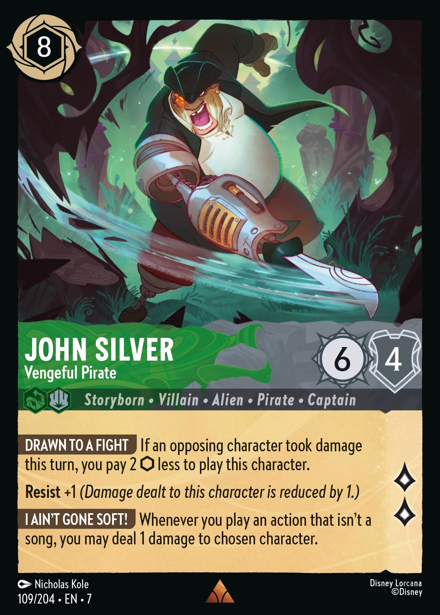 John Silver - Vengeful Pirate · 109/204
