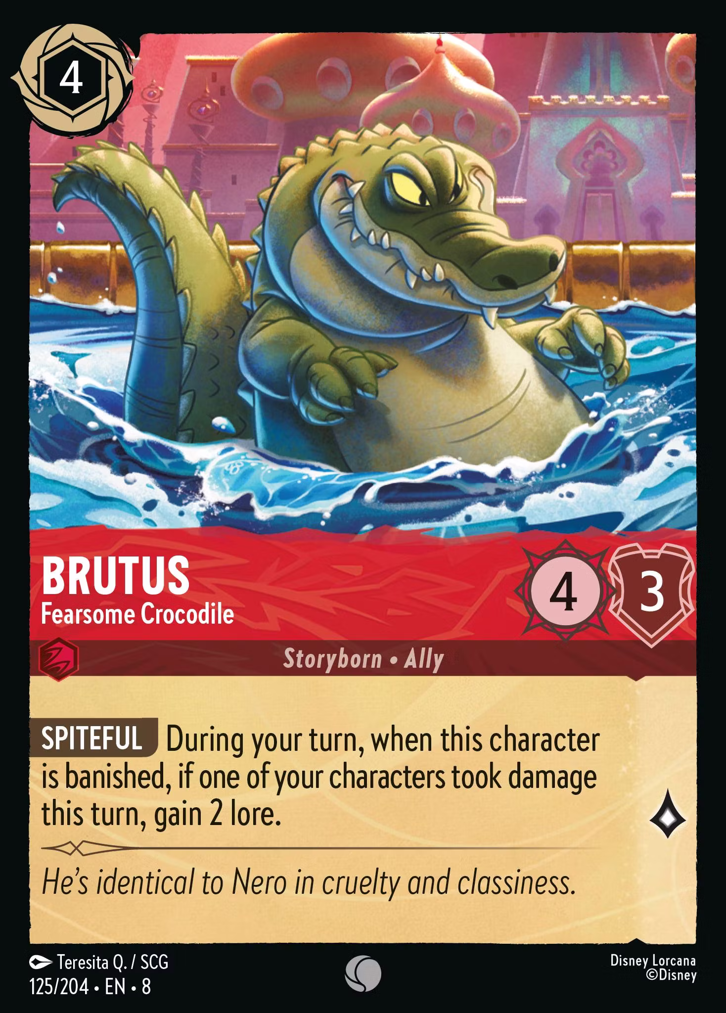 Brutus - Fearsome Crocodile · 125/204