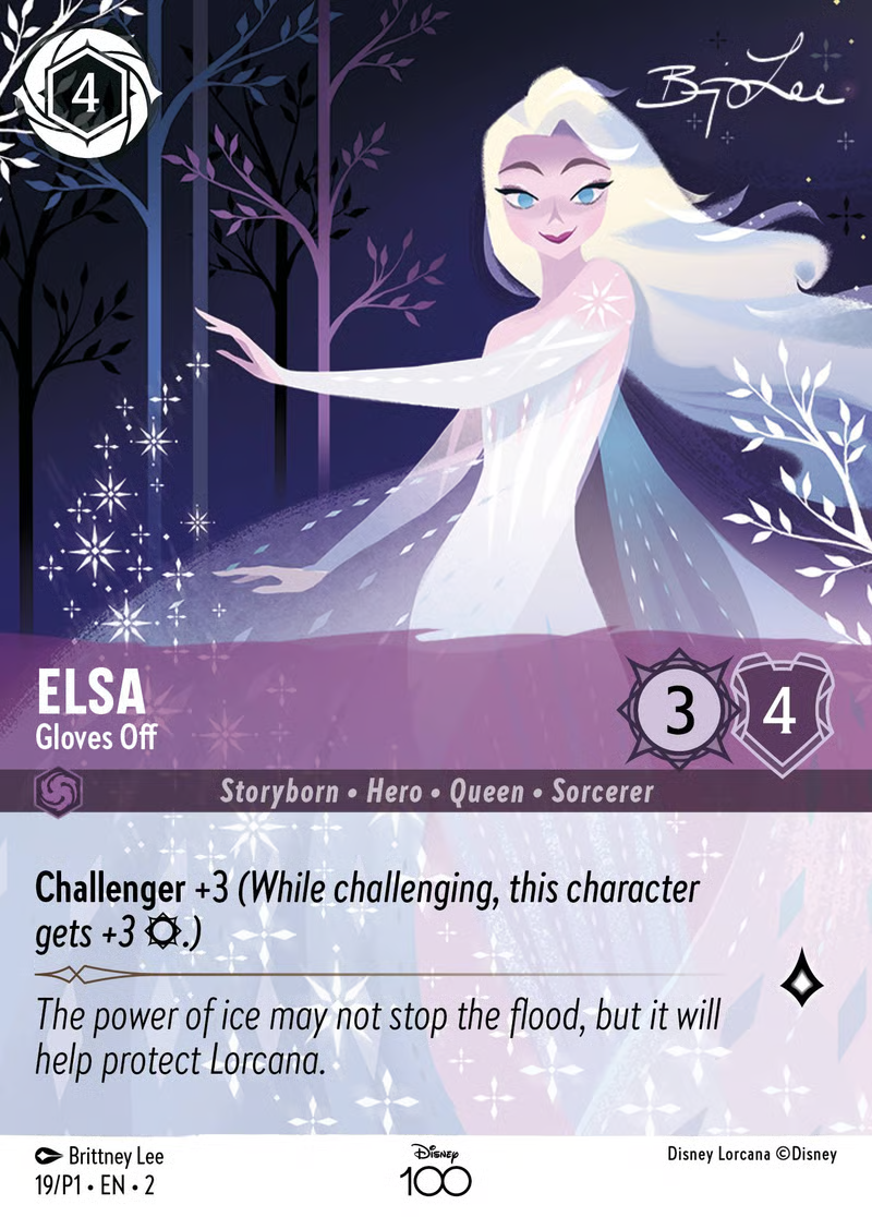 Master card example for Elsa - Gloves Off