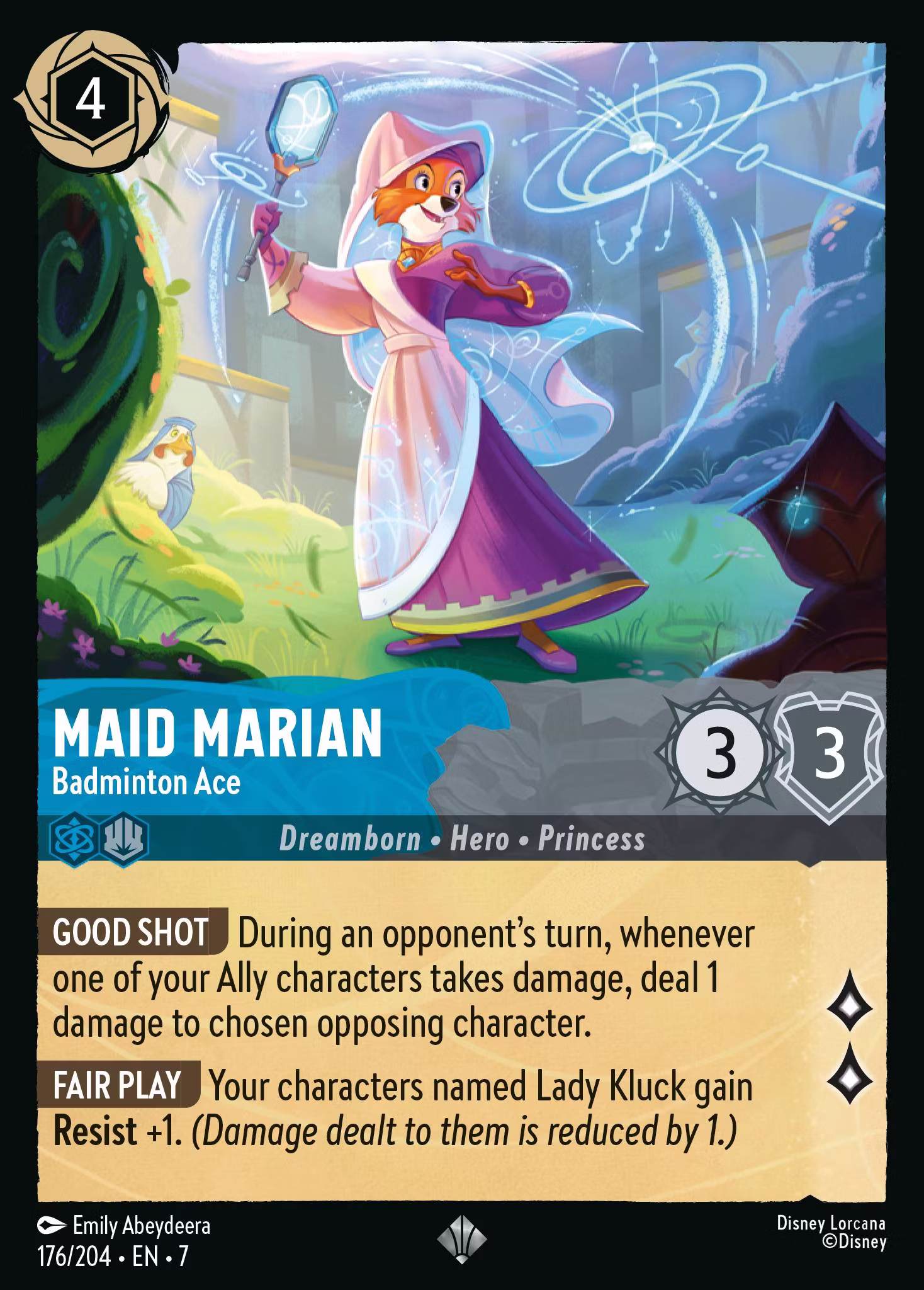 Maid Marian - Badminton Ace · 176/204
